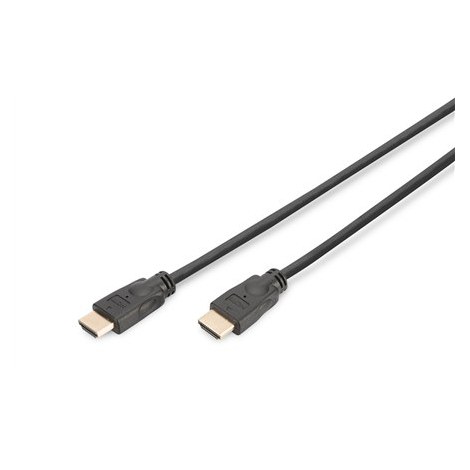 Digitus | HDMI High Speed with Ethernet Connection Cable | Male | 19 pin HDMI Type A | Male | 19 pin HDMI Type A | 3 m | Black